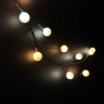 Гирлянда кластер-ягодки LUCA LIGHTING на зеленом проводе, теплый белый свет 200 ламп, 8 функций, 500 см 85411